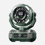 Harrow Portable USB Fan Rechargeable Battery Operated 3-Speed Digital Display