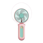 Portable Handheld Fan with Ergonomic Holder Lightweight Personal Cooling Fan
