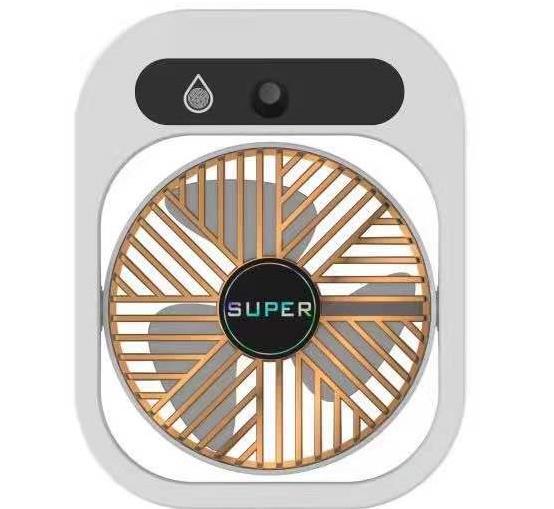Portable Mini Cooling Fan with Humidifier USB Rechargeable Quiet Compact