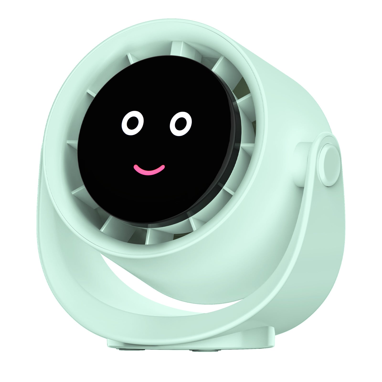 Whimsical Desktop Cooling Fan Quiet Portable Adjustable Angle Small Personal Fan
