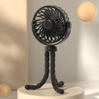 Portable USB Fan for Women Lightweight Adjustable Tilt Silent Operation Flexible Legs