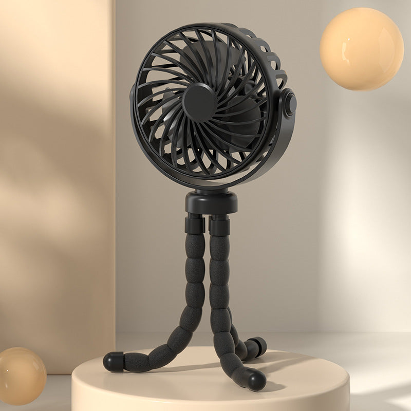Portable USB Fan for Women Lightweight Adjustable Tilt Silent Operation Flexible Legs