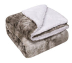 Women's Cozy Fleece Blanket Soft Warm Machine Washable Spacious Size