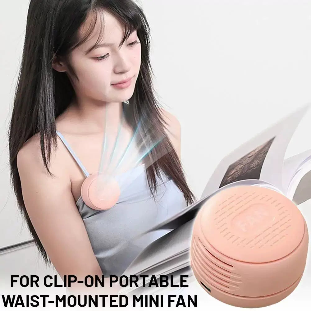 Portable USB Rechargeable Personal Fan Compact Adjustable Louvers Quiet Operation