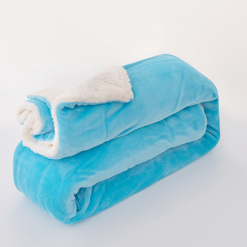 Brehn Women's Reversible Cozy Blanket Soft Hypoallergenic Machine Washable