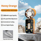 Portable Fan for Women 20100mAh Battery 199 Speed Levels Digital Display
