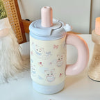 Women’s Multi-Purpose Insulated Drink Container Leak-Proof Lid Ergonomic Handle Large Capacity