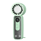 Portable Rechargeable Mini Air Conditioner with Adjustable Fan Speeds and LED Display