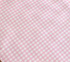 Bowlift Tablecloth Classic Checkered Design Durable Easy-Care Fabric Indoor Outdoor Use