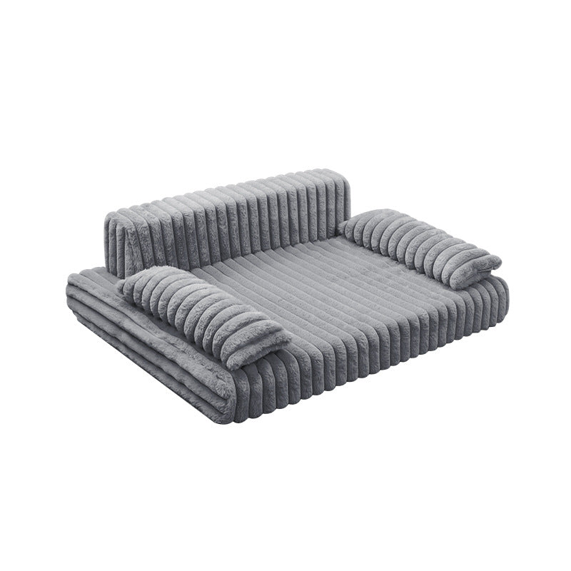 Harrow Sofa Bed Topper Soft Breathable Fabric Non-Slip Removable Cover Unisex