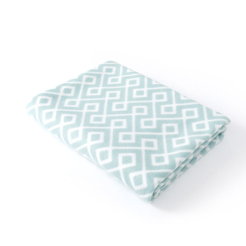 Harrow Women's Patterned Plush Fleece Blanket Soft Cozy Throw for Home