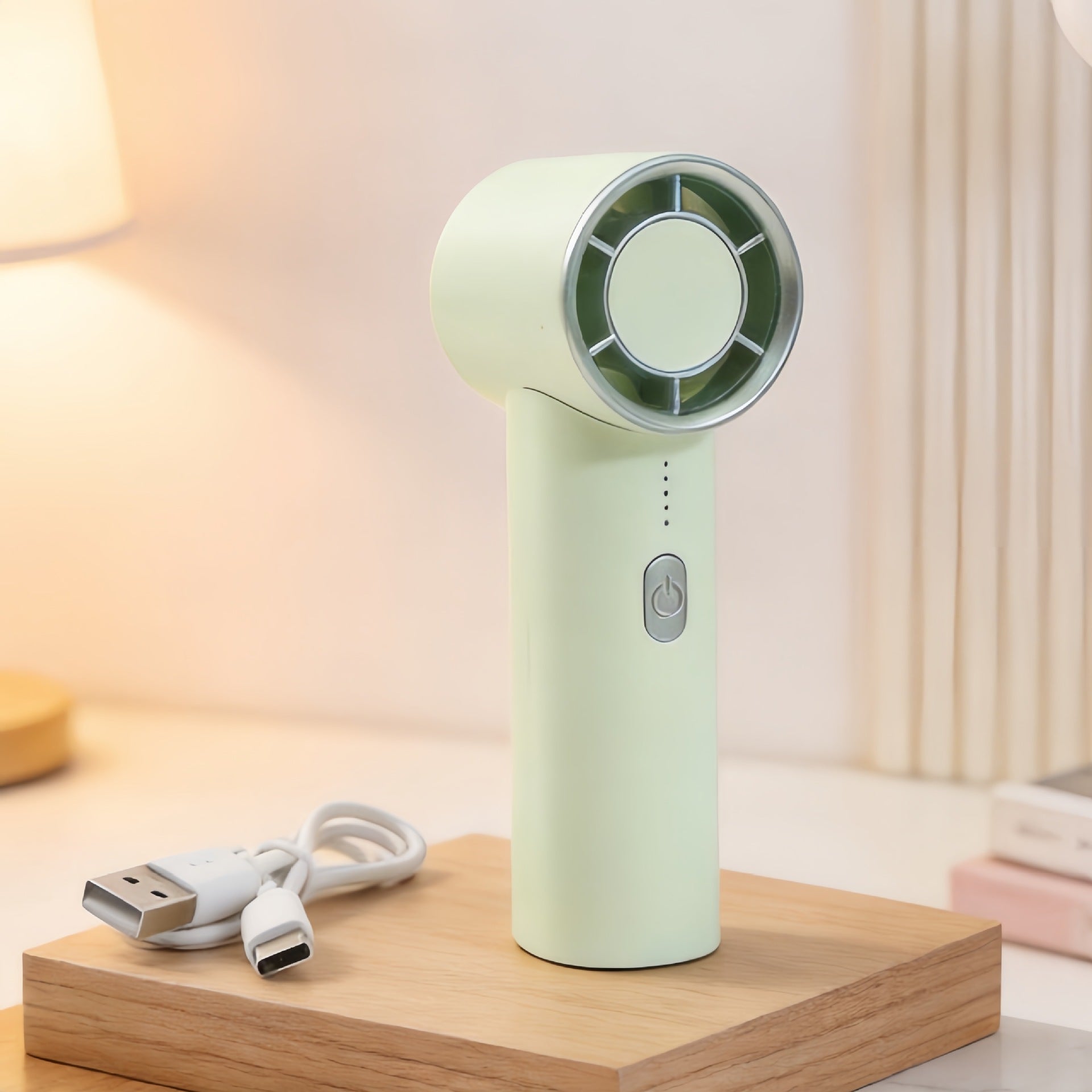 Portable USB Hand Fan for Women with Modern Compact Design and Adjustable Speed
