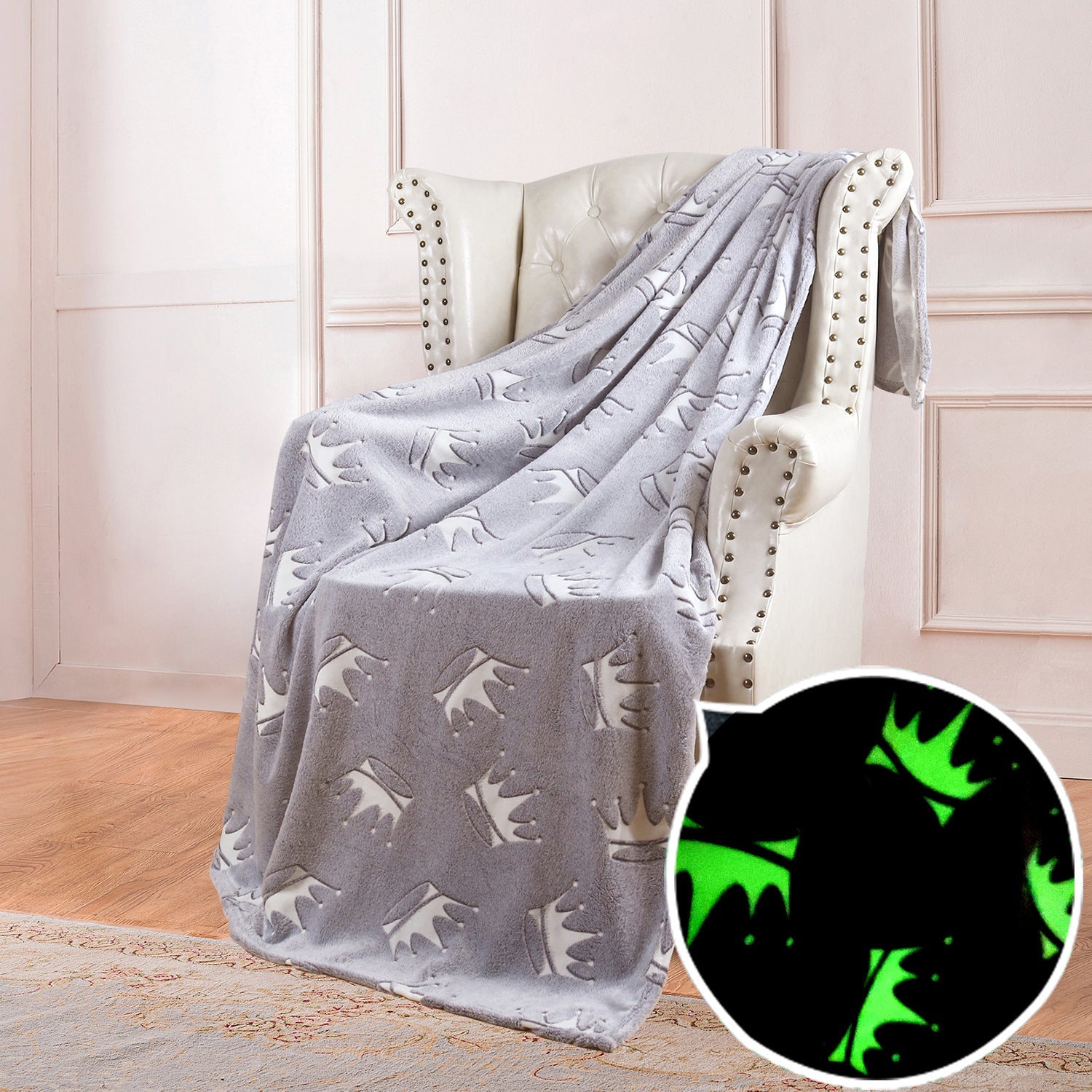 Unisex Sports Fleece Blanket Soft Cozy Throw with Bright Colorful Sports Ball Design