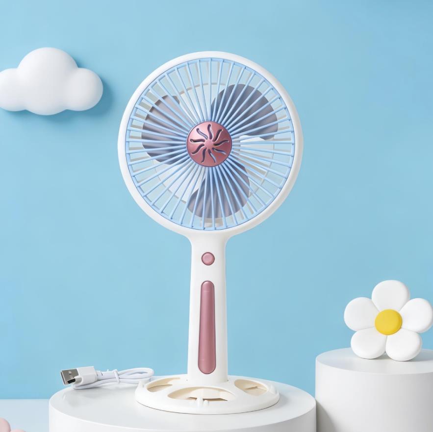 Harrow Portable USB Fan Lightweight Compact Rechargeable Personal Cooler