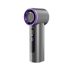 Portable USB Fan with Digital Display Rechargeable Compact Personal Handheld Fan for Travel and Office