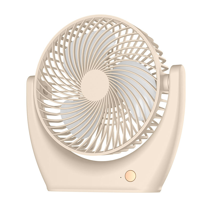 Table Fan With Quiet Operation USB-C Charging Portable Adjustable Speed