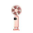 Handheld Cooling Fan Adjustable Speed Portable Rechargeable Battery Operated