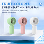 Portable Mini Fan USB Rechargeable Compact Handheld Personal Cooler