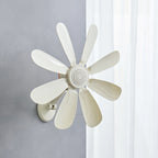 Wall Fan 12W Low Noise Powerful Motor Modern Design Easy Install