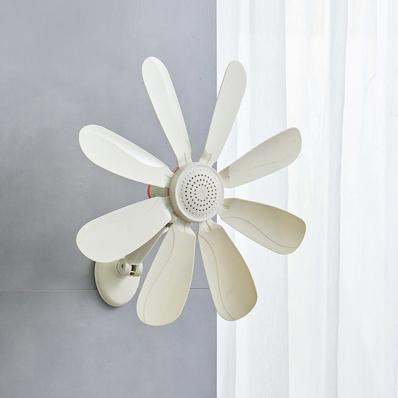 Wall Fan 12W Low Noise Powerful Motor Modern Design Easy Install