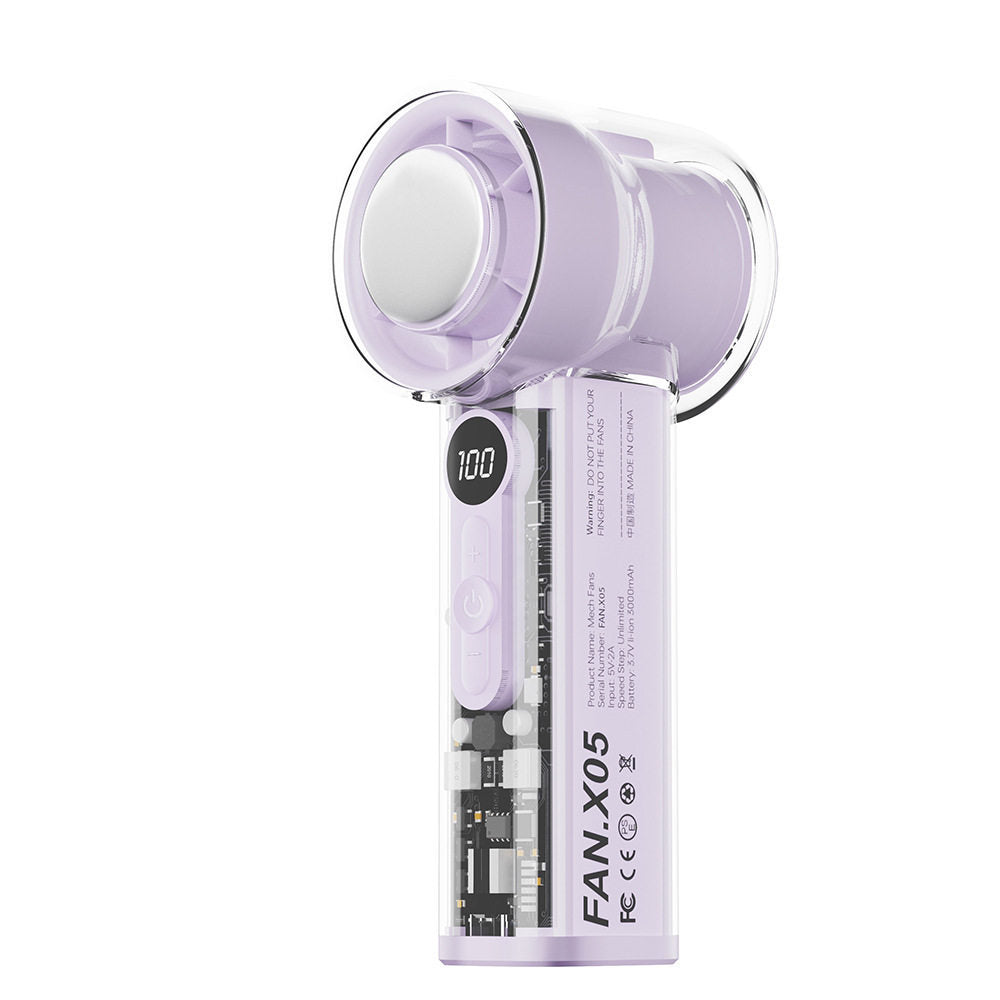 Portable High-Speed Air Cooler with LED Display and Multiple Speeds
