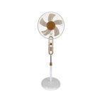 Pedestal Stand Fan with Adjustable Tilt and Multiple Speeds for Room Cooling