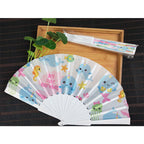 Ladies Decorative Fan Shimmering Shell Pattern Lightweight Portable Handheld Fan