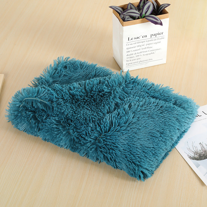 Women's Fluffy Pet Blanket Soft Plush Lightweight Machine Washable