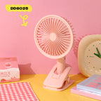 Tabletop USB Powered Quiet Adjustable Tilt Portable Fan for Home Office