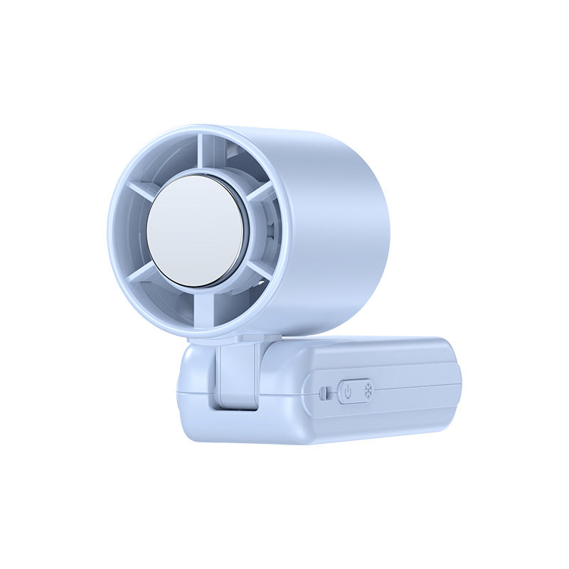 Portable Mini Air Cooler with LED Display and Adjustable Wind Speeds