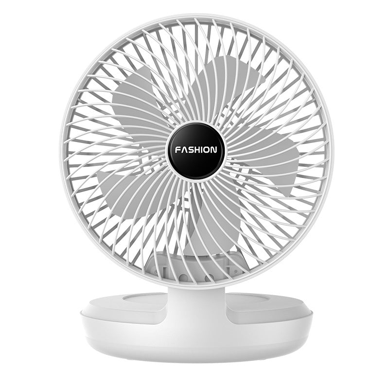 Harrow Portable Table Fan Lightweight Quiet Operation Adjustable Tilt 360° Rotation