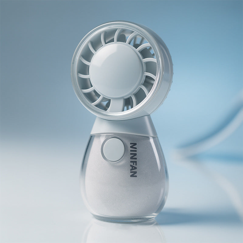 Portable USB Rechargechargeable Handheld Fan Compact Lightweight with Multiple Speeds