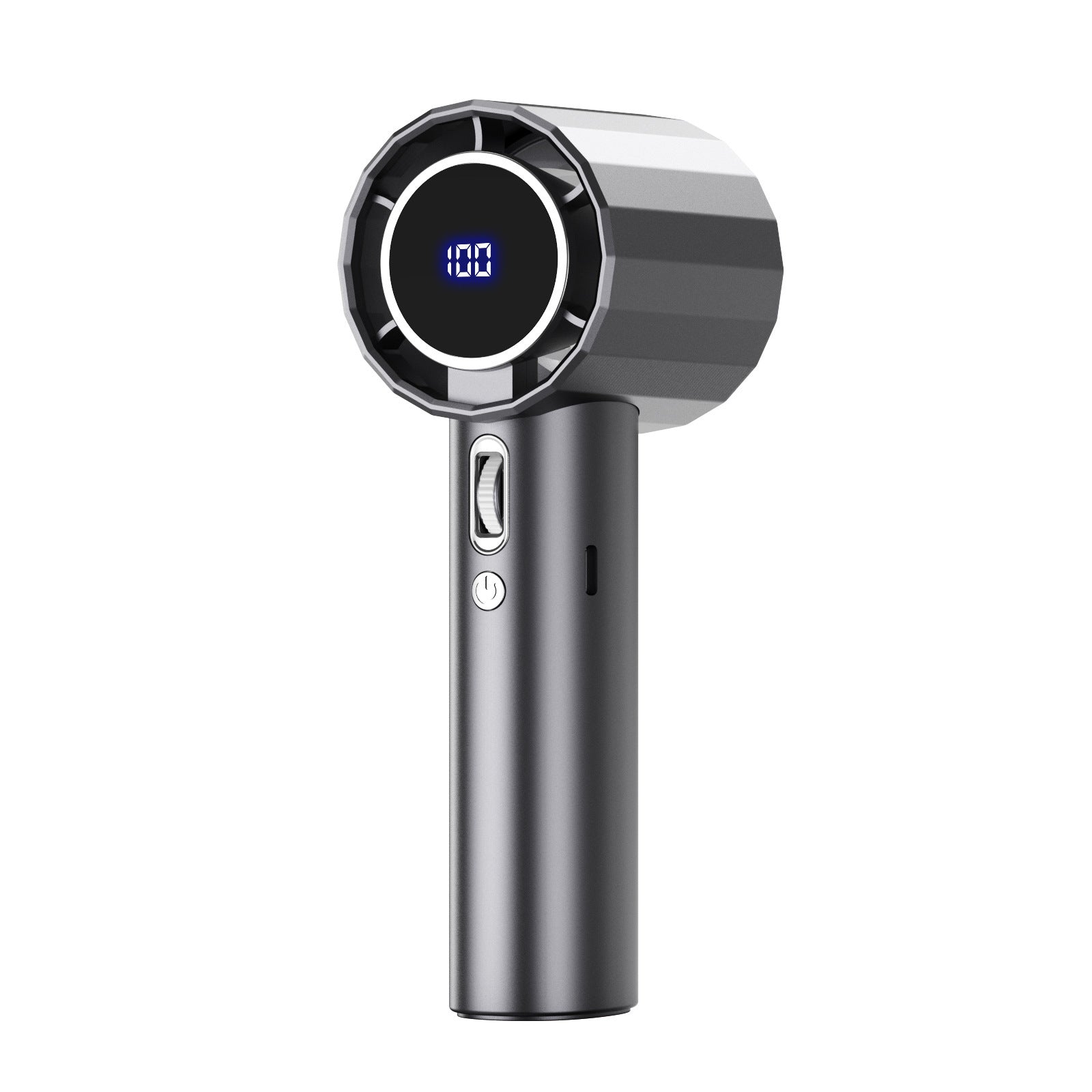 Portable USB Rechargeable Personal Fan 100 Speed Settings Compact Quiet