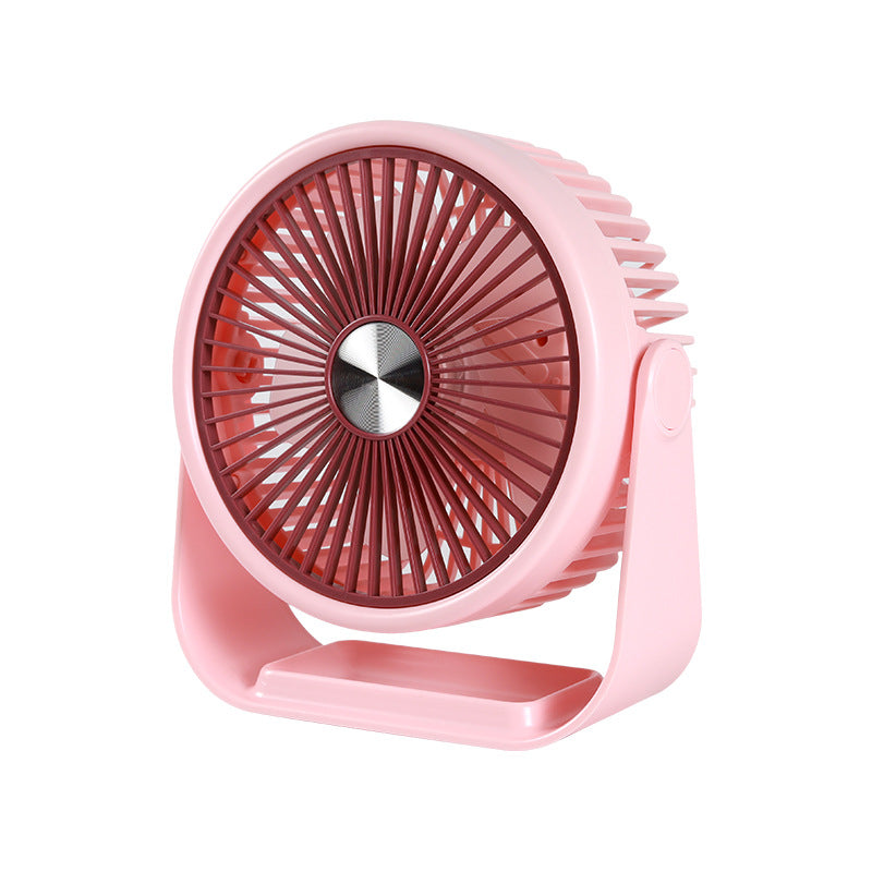 Portable Mini Fan with Ergonomic Stand USB Powered Lightweight Quiet