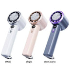 High-Pressure Handheld Showerhead with Digital Flow Display and Replaceable Mineral Filter