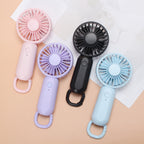 Portable Mini Hand Fan USB Rechargeable With Carrying Strap Unisex