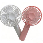 Portable Women's Hand Fan Harrow Compact Quiet with Multiple Speeds and Long Battery Life