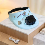 Unisex Cooling Laptop and Tablet Cushion Pillow with Built-in Fans Ergonomic Design Compact Size