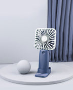 Harrow Rechargeable Portable Desk Fan Compact Adjustable Speed Settings