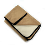 Sofa Throw Cover Soft Durable Polyester Neutral Tone Machine Washable
