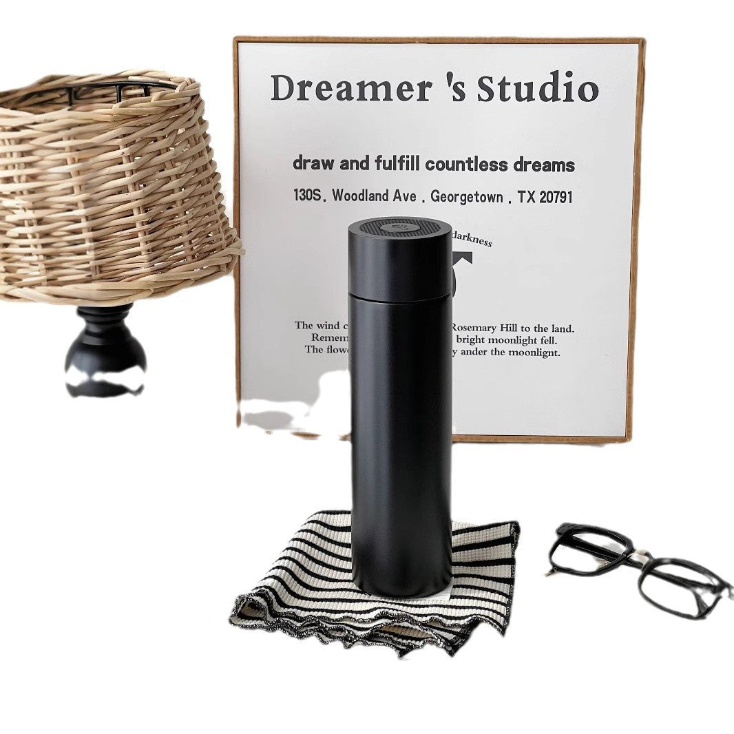 Women's Insulated Stainless Steel Water Bottle Double Wall Vacuum Leak-Proof Lid