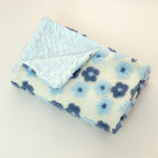 Women's Soft Microfiber Blanket Floral Pattern Cozy Throw for All Seasons