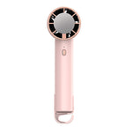 Portable Mini Fan USB Rechargeable Compact Handheld Personal Fan with Multiple Speeds