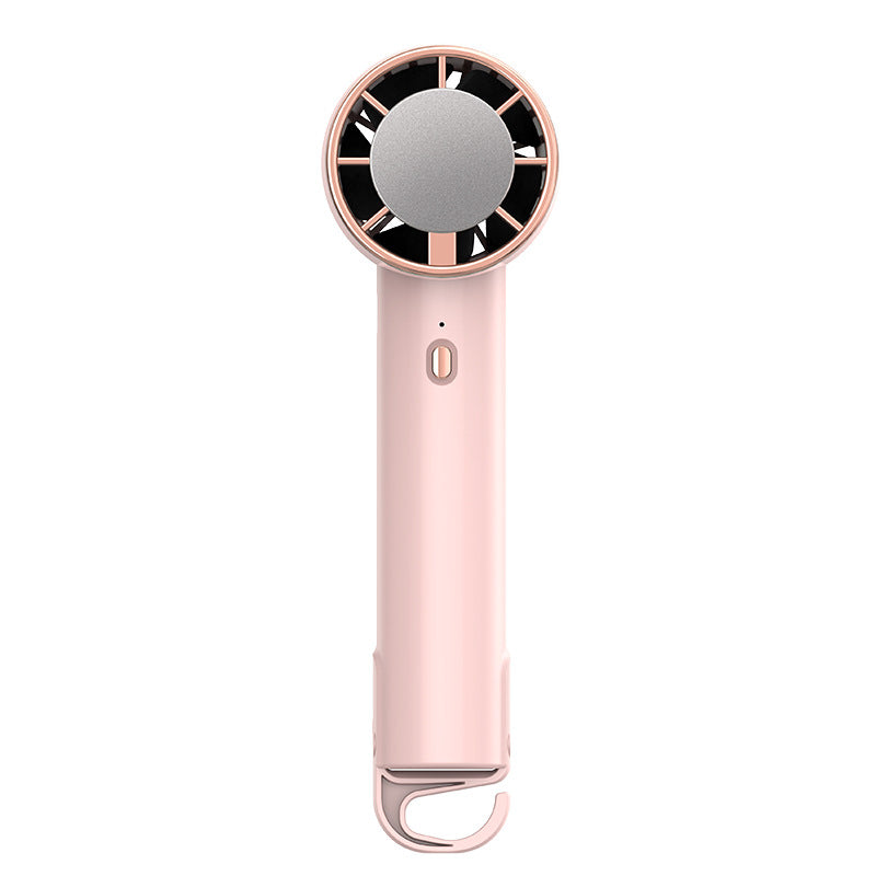 Portable Mini Fan USB Rechargeable Compact Handheld Personal Fan with Multiple Speeds