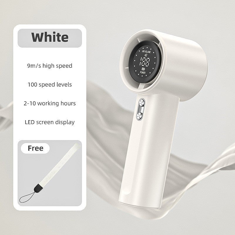 Harrow Ladies Hair Dryer High-Speed 9m/s 100 Settings LED Display Wrist Strap