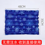 Bowlift Ladies Cooling Mat with Snowflake Structure Portable Breathable Cooling Pad