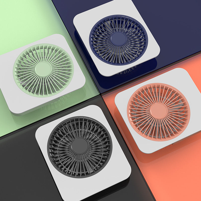 Portable Table Fan Compact Oscillating Quiet Operation LED Display Multiple Speeds