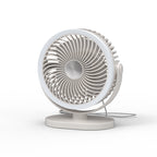 Portable USB Desk Fan with Adjustable Head Lightweight Compact Design