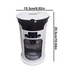 Portable Tower Fan USB Powered Compact Oscillating Mini Fan with Digital Display