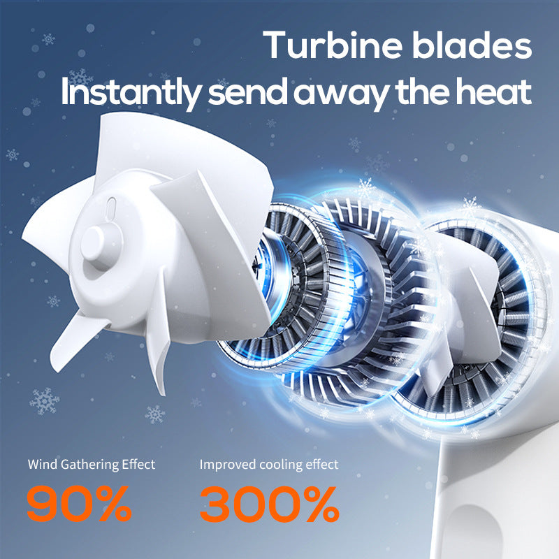 Rechargeable Handheld Cooling Fan Portable Lightweight Personal Fan with Long-Lasting Battery